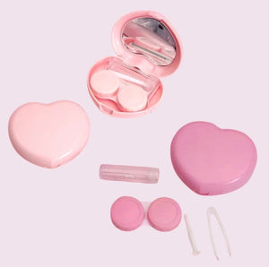 Heart Travel Eye Kit with Applicator & Tweezer
